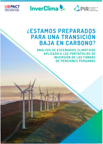 Análisis de escenarios climáticos aplicado a los portafolios de inversión de los fondos de pensiones peruanos