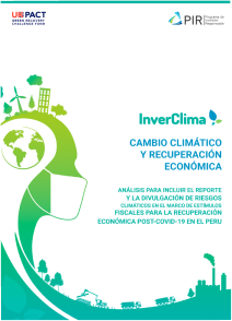 Cambio Climático y Recuperación Económica